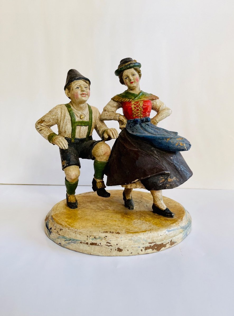 Couple Of Tyrolean Dancers - Popular Art